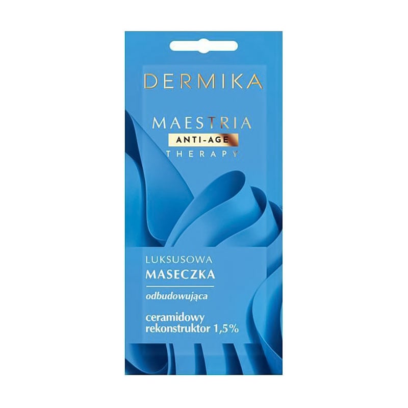 Відновлювальна маска для обличчя Dermika Maestria Anti-Age Therapy з церамідами, 7 г