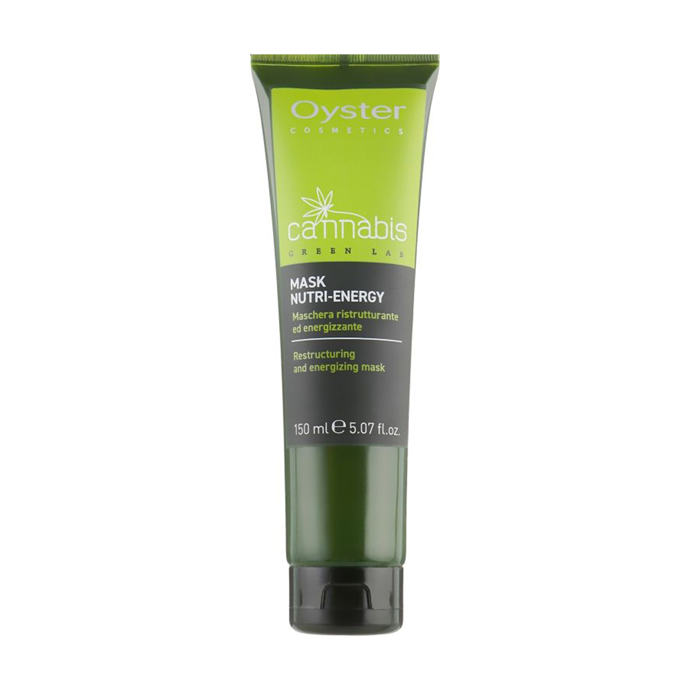 Відновлювальна маска для волосся Oyster Cosmetics Cannabis Green Lab Mask Nutri-Energy, 150 мл